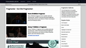 What Fragmanlarim.com website looked like in 2021 (3 years ago)