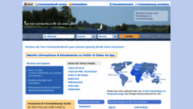 What Ferienunterkunft-direkt.de website looked like in 2021 (3 years ago)