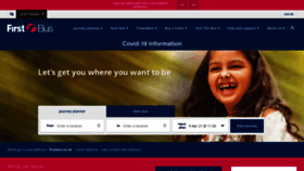 What Firstgroup.com website looked like in 2021 (3 years ago)