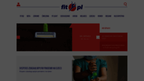 What Fit.pl website looked like in 2021 (3 years ago)