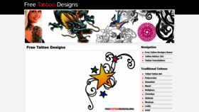 What Freetattoodesigns.org website looked like in 2021 (3 years ago)