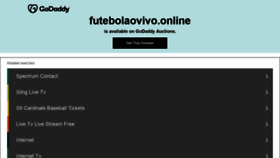 What Futebolaovivo.online website looked like in 2021 (3 years ago)