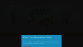 What Fairytaletown.org website looked like in 2021 (3 years ago)