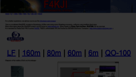 What F4kji.fr website looked like in 2021 (3 years ago)