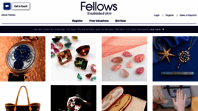 What Fellows.co.uk website looked like in 2021 (4 years ago)