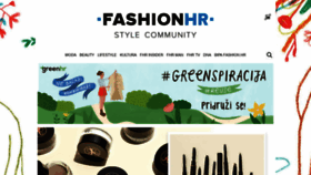 What Fashion.hr website looked like in 2021 (3 years ago)
