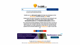What Findjar.com website looked like in 2021 (3 years ago)