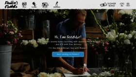 What Freddiesflowers.com website looked like in 2021 (3 years ago)