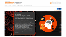 What Fiscosoft.com.br website looked like in 2021 (4 years ago)