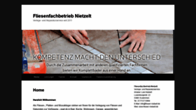 What Fliesen-nietzelt.de website looked like in 2021 (3 years ago)