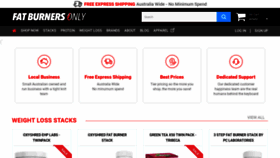 What Fatburnersonly.com.au website looked like in 2021 (4 years ago)