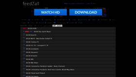 What Feed2allnow.eu website looked like in 2021 (3 years ago)