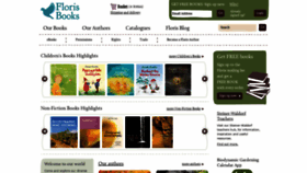 What Florisbooks.co.uk website looked like in 2021 (3 years ago)