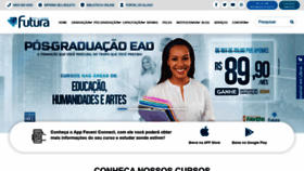 What Faculdadefutura.com.br website looked like in 2021 (3 years ago)