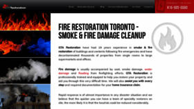 What Fireflameservices.com website looked like in 2021 (3 years ago)