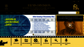 What Filmsdivision.org website looked like in 2021 (2 years ago)