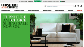 What Furniturechoice.co.uk website looked like in 2021 (3 years ago)