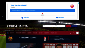 What Forcabarca.cz website looked like in 2021 (3 years ago)