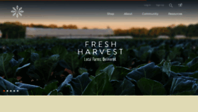 What Freshharvestga.com website looked like in 2021 (3 years ago)