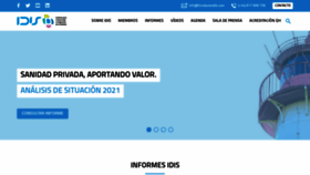What Fundacionidis.com website looked like in 2021 (4 years ago)