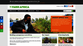 What Farmafrica.org website looked like in 2021 (2 years ago)