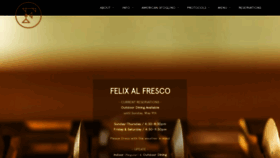 What Felixla.com website looked like in 2021 (2 years ago)