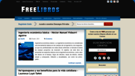 What Freelibros.org website looked like in 2021 (3 years ago)