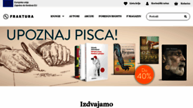 What Fraktura.hr website looked like in 2021 (2 years ago)