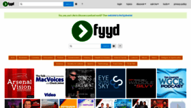 What Fyyd.de website looked like in 2021 (2 years ago)