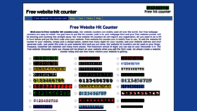 What Free-website-hit-counter.com website looked like in 2021 (2 years ago)