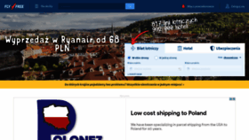 What Fly4free.pl website looked like in 2021 (4 years ago)