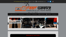 What Fastgeekz.com website looked like in 2021 (2 years ago)