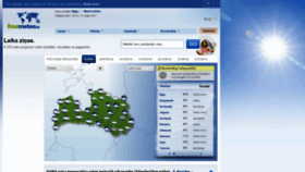 What Freemeteo.lv website looked like in 2021 (2 years ago)