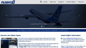 What Flight1.com website looked like in 2021 (2 years ago)