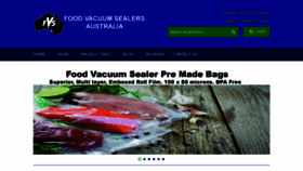 What Foodvacuumsealers.com.au website looked like in 2021 (2 years ago)