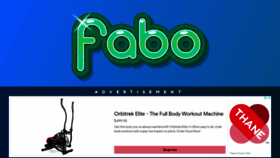 What Fabo.com website looked like in 2021 (2 years ago)