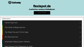 What Flexispot.de website looked like in 2021 (3 years ago)