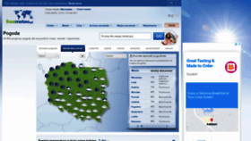What Freemeteo.pl website looked like in 2021 (2 years ago)