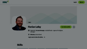 What Florian-lafay.de website looked like in 2021 (2 years ago)