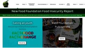 What Foodfoundation.org.uk website looked like in 2021 (4 years ago)