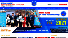What Fbu.edu.vn website looked like in 2021 (2 years ago)