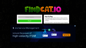 What Findcat.io website looked like in 2021 (2 years ago)