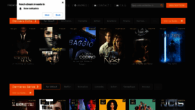 What French-stream.re website looked like in 2021 (4 years ago)