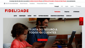 What Fidelidade.pt website looked like in 2021 (2 years ago)
