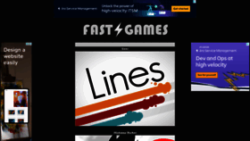 What Fastgames.com website looked like in 2021 (2 years ago)