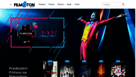 What Filmoton.net website looked like in 2021 (5 years ago)
