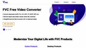 What Free-videoconverter.net website looked like in 2021 (2 years ago)