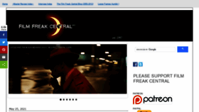 What Filmfreakcentral.net website looked like in 2021 (2 years ago)