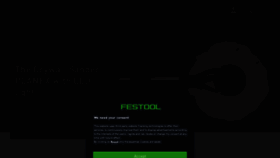 What Festoolusa.com website looked like in 2021 (2 years ago)