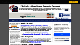 What Fbpurity.com website looked like in 2021 (2 years ago)